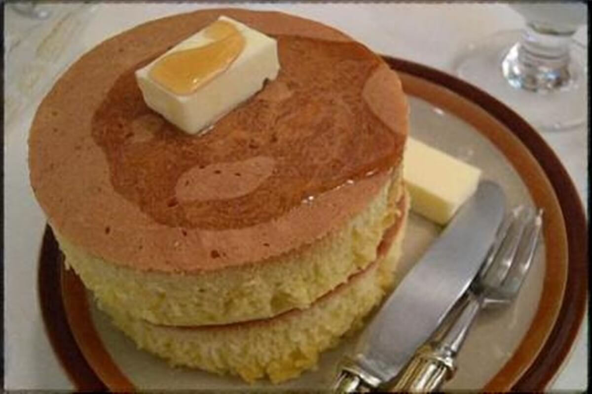 フワフワのパンケーキ