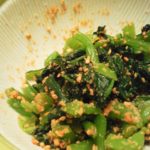 【きょうの料理ビギナーズ】小松菜とさけフレークの中華和えの作り方を紹介!吉田勝彦さんのレシピ