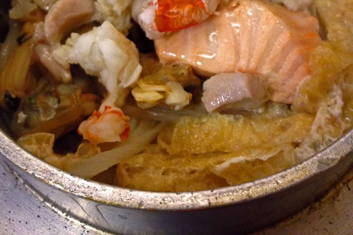 鮭のちゃんちゃん焼き釜飯