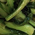 【おかずのクッキング】小松菜の塩炒めの作り方を紹介!ウー・ウェンさんのレシピ