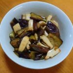 【きょうの料理】きのことなすの中華炒めの作り方を紹介!冨永愛さんのレシピ