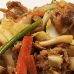 【きょうの料理】セロリの葉と椎茸と牛肉のガーリック炒めの作り方を紹介!大原千鶴さんのレシピ