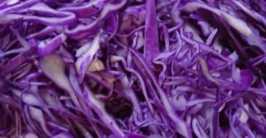 紫キャベツのクミンサラダ