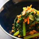 【3分クッキング】にんじんと小松菜のサラダの作り方を紹介!小林まさみさんのレシピ