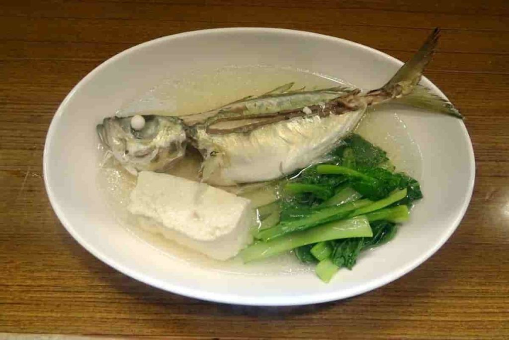 白身魚のマース煮