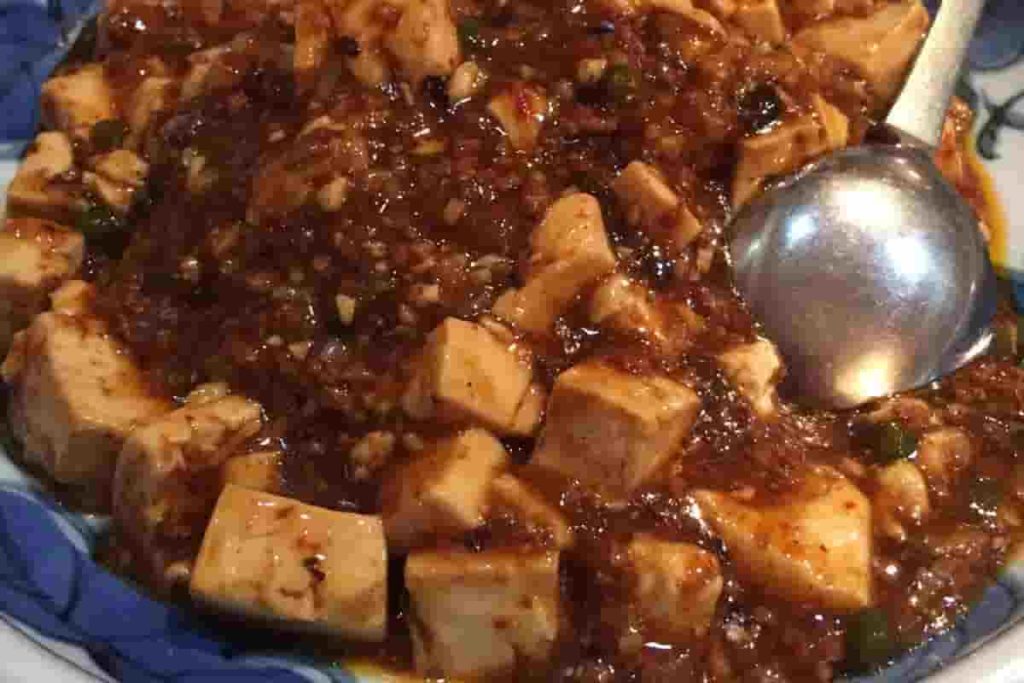 冷凍ひき肉のマーボー豆腐
