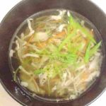 【まる得マガジン】お揚げさんの沢煮椀の作り方を紹介!小平泰子さんのレシピ