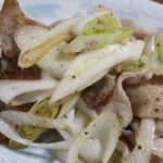 【DAIGOも台所】豚肉と長ねぎの炒めものの作り方を紹介!川﨑元太さんのレシピ