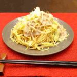 【DAIGOも台所】ええ麺使った塩焼きそばの作り方を紹介!山本ゆりさんのレシピ